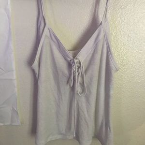 White front lace blouse